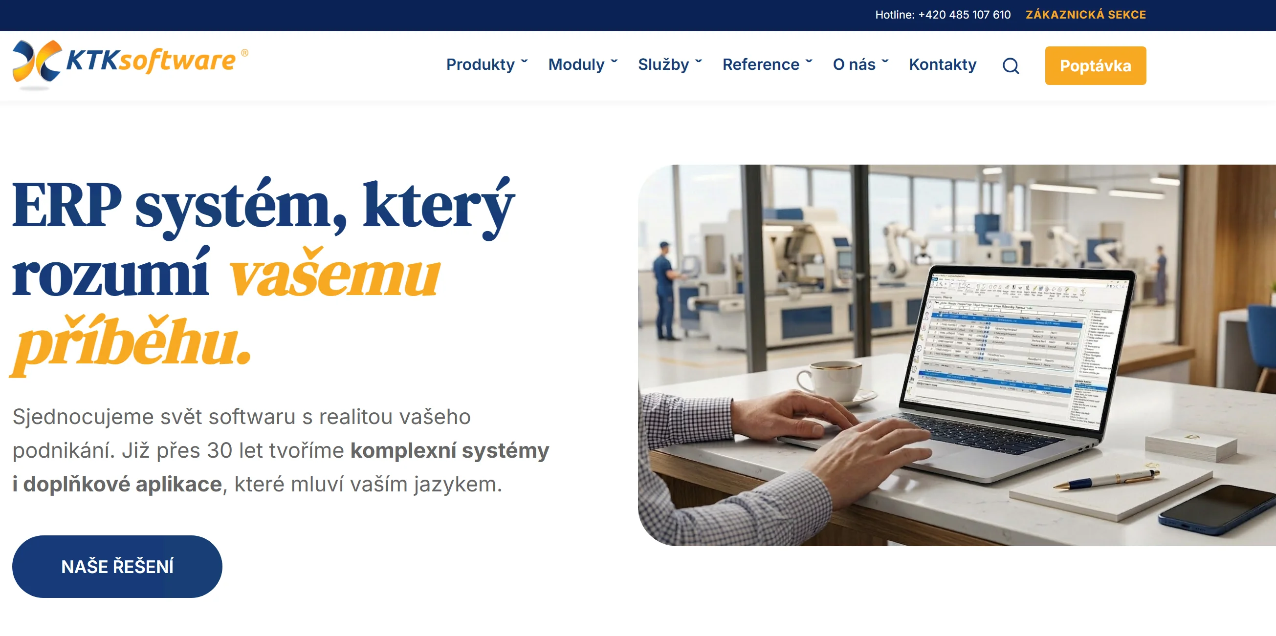 Od aplikací k novému webu – jak se učíme pro vás