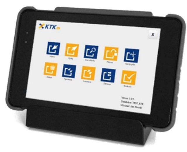 KTKm – Intuitivní software pro skladové terminály s Windows