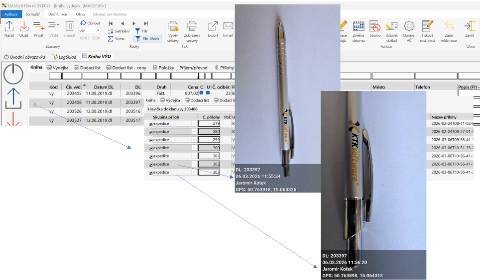 KTK Fotoexpedice a propojení na IS KTKw