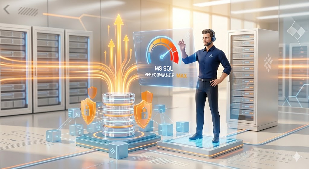 Správa databázového MS SQL Serveru